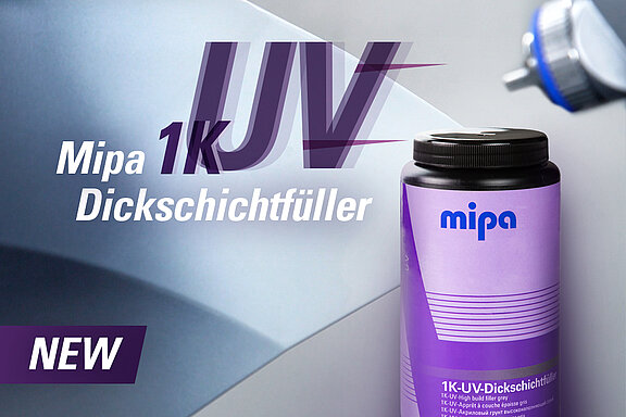 [Translate to Spanisch:] Mipa 1K-UV-Dickschichtfüller
