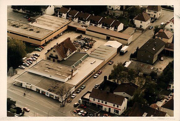 Der Standort Altdorfer Straße in den 1980er Jahren