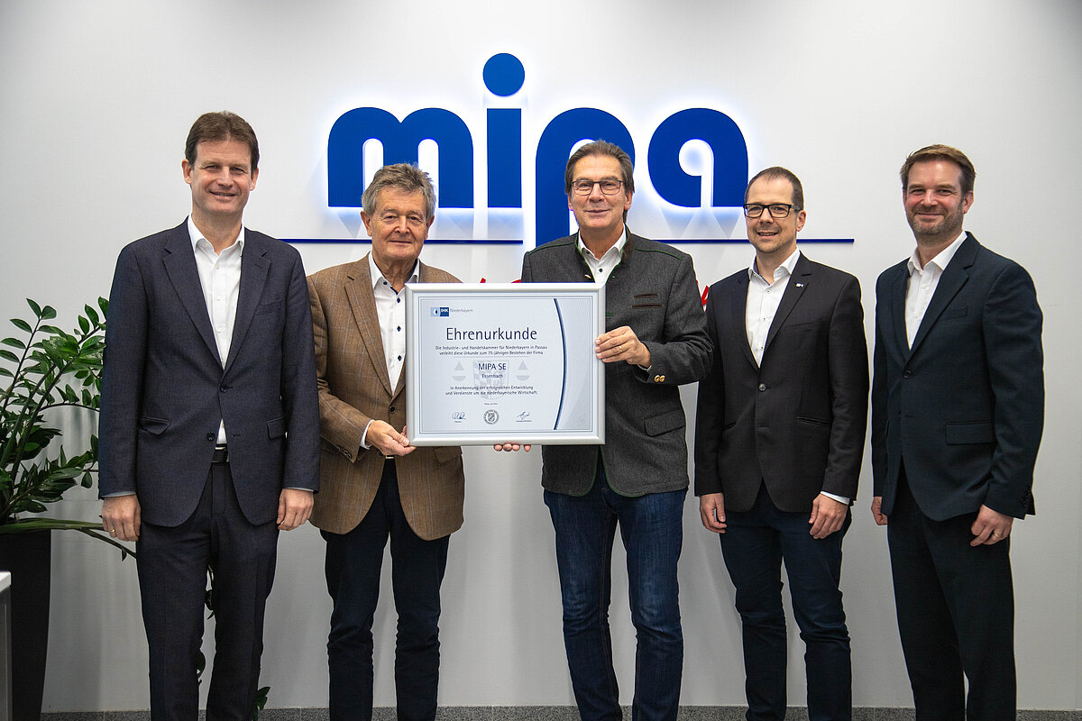 75 years of MIPA and more than 100 years of tradition: MIPA SE