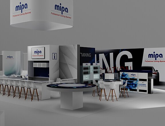 Un aperçu du stand Mipa au salon Automechanika 2026 Un aperçu du stand Mipa au salon Automechanika 2026