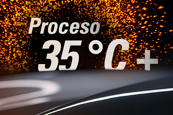 Proceso 35 °C +
