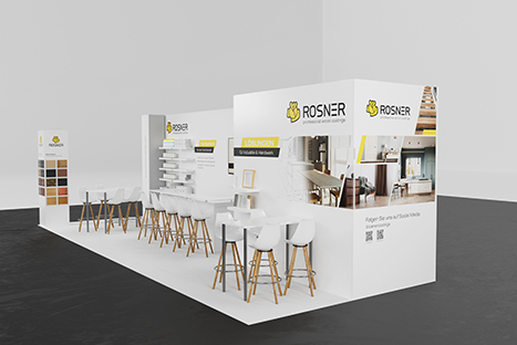 Stand von Rosner auf der Holz-Handwerk Messe